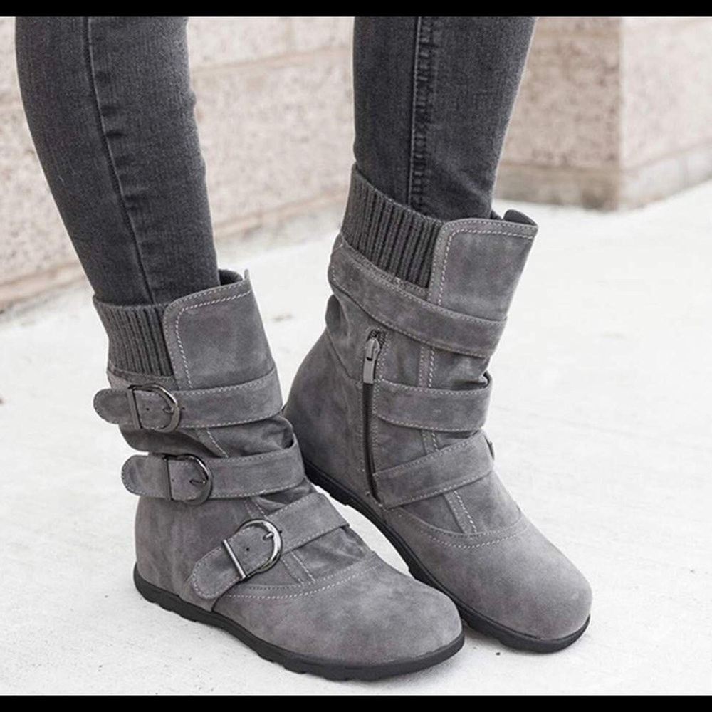 Ankle Midi Boots